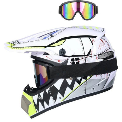 Kids Off-Road Motorcycle Helmet - 41 / L