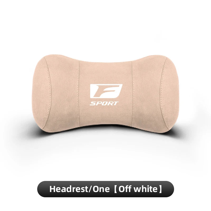 Lexus Car Neck Pillow Suede Memory Foam