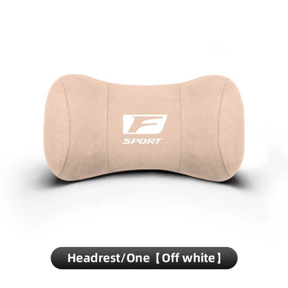 Lexus Car Neck Pillow Suede Memory Foam