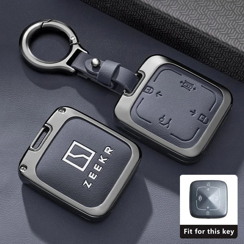 Zeekr 7X Key Fob Case 2024-2026 Remote Cover Protective Keychain