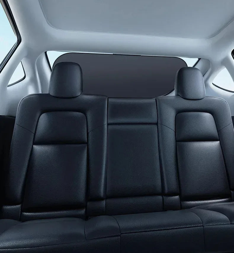 Universal Folding Car Rear Window Sun Shade with Suction Cups - A STYLE