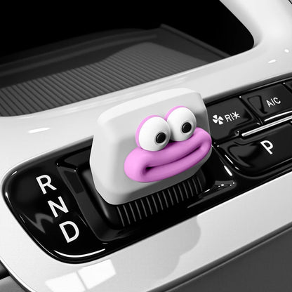 Geely EX2 / Proton e.MAS 5 Silicone Gear Shift Cover - Geely star wish-sky mirror white [purple-sausage mouth] handlebar c…