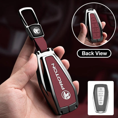 Proton Zinc Alloy Key Case - Style A red 02