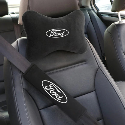 Ford Neck Pillow and Seat Belt Pad