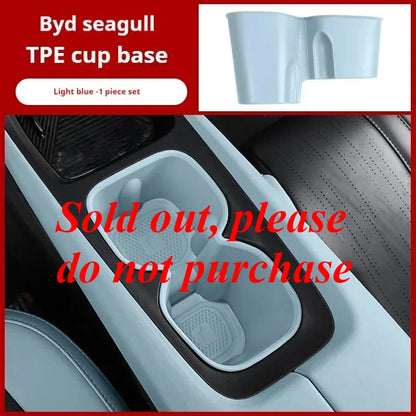 BYD Seagull Wireless Charging Silicone Pad Cup Holder Accessory