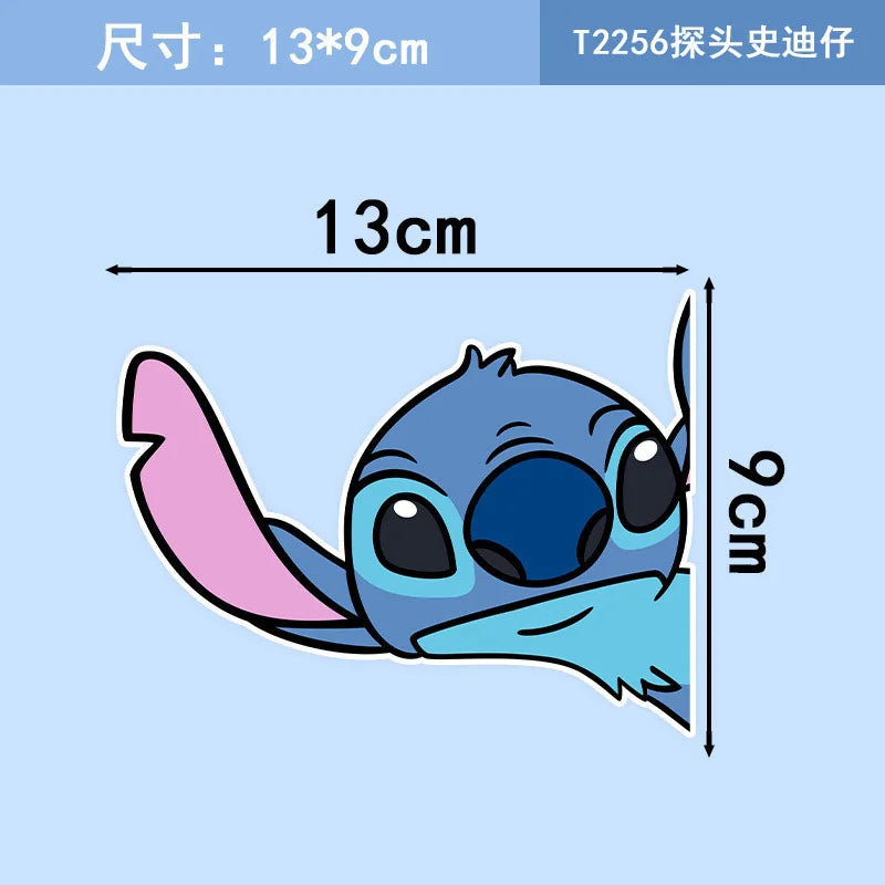 Disney Stitch Car Sticker Scratch-Resistant Bumper Decal