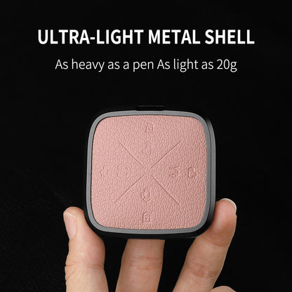 8 Button Aluminum Goatskin Key Case Cover for Zeekr X 001 009
