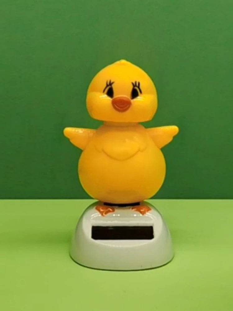 Solar Shaking Head Chicken – Car Dashboard Decoration - 