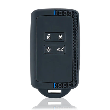 Renault & Dacia Card Key Cover — Clio, Captur, Megane, Duster - Blue Line
