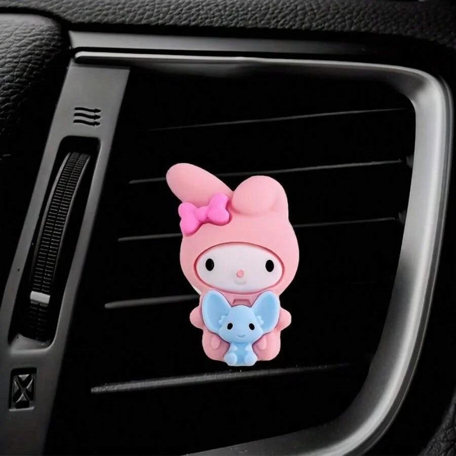 HelloKitty Kuromi Cinnamoroll Car Air Vent Clips Interior Decor