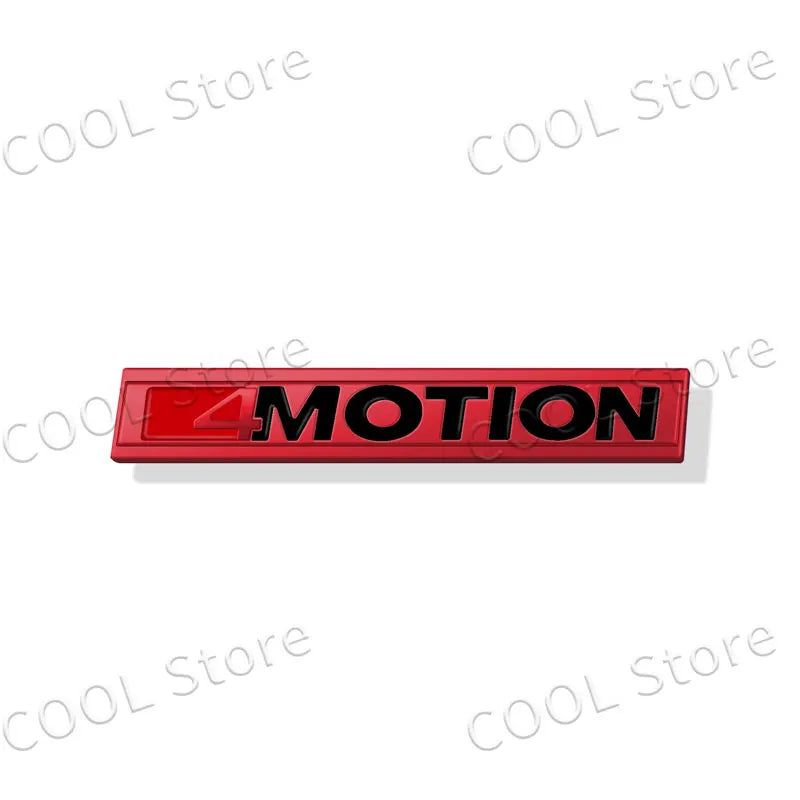 Volkswagen 4motion Metal Badge