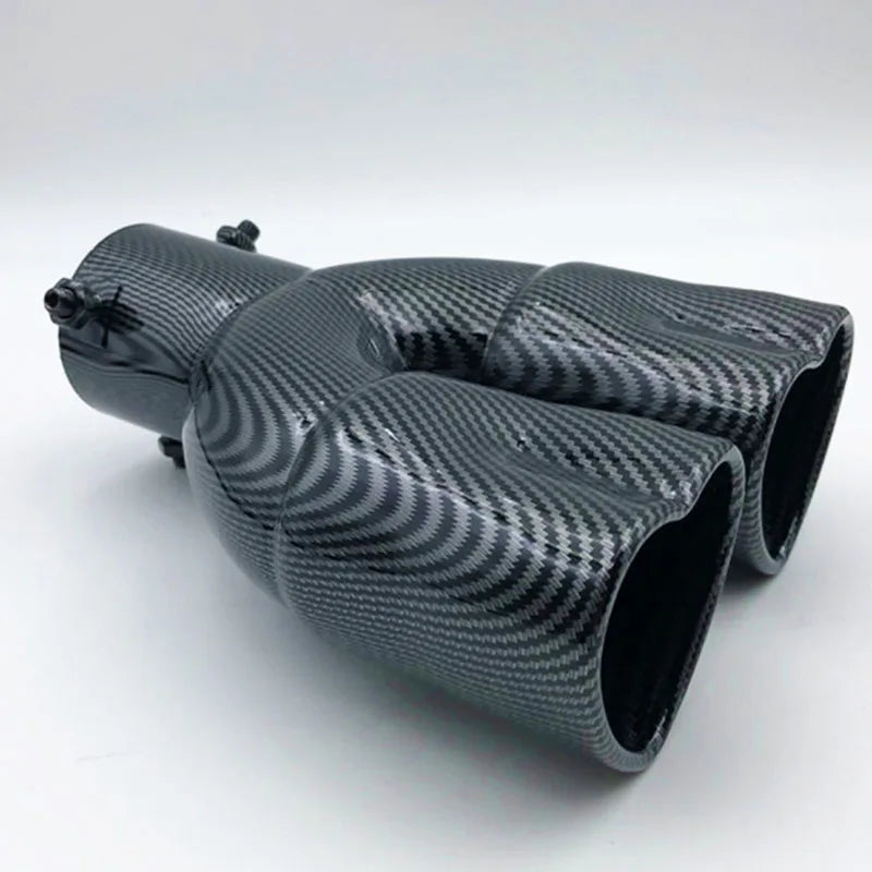 63mm Stainless Steel Exhaust Tip with Colorful Muffler Finish
