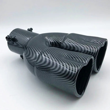 63mm Stainless Steel Exhaust Tip with Colorful Muffler Finish