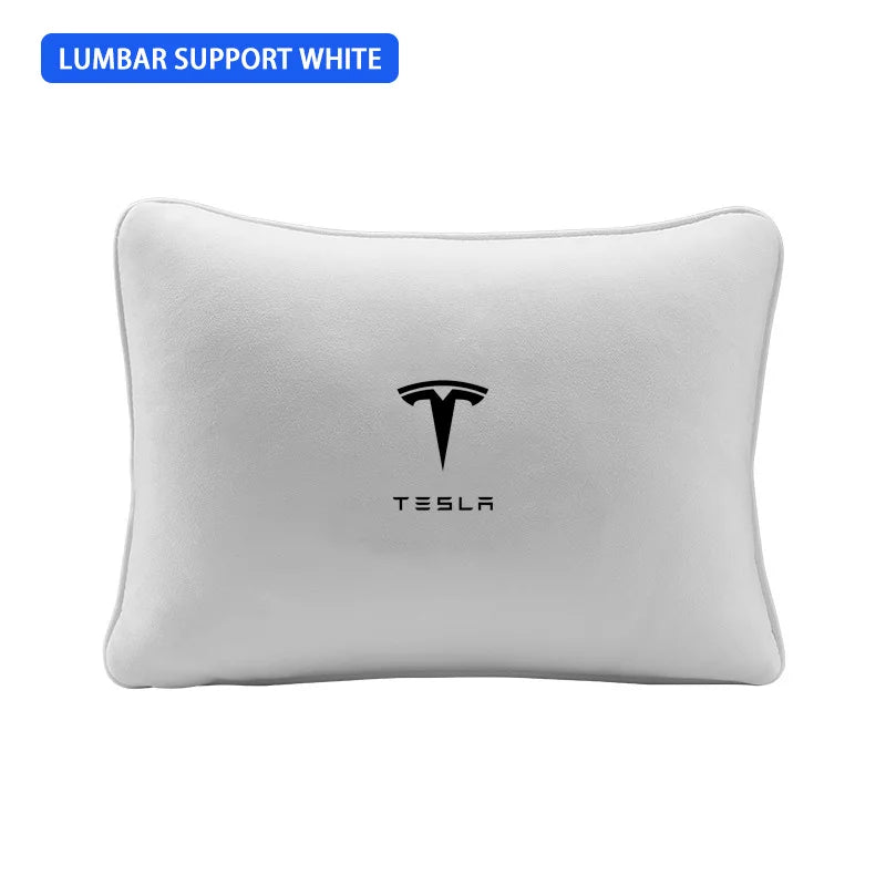 Tesla Ergonomic Headrest Lumbar Support Pillow - Memory Foam