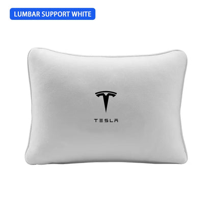 Tesla Ergonomic Headrest Lumbar Support Pillow - Memory Foam
