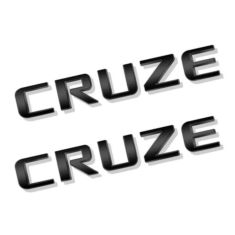 Chevrolet Cruze Letter Badge