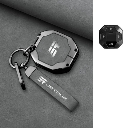 Chery Jetour Traveler 2023-2024 Zinc Alloy TPU Key Case Cover