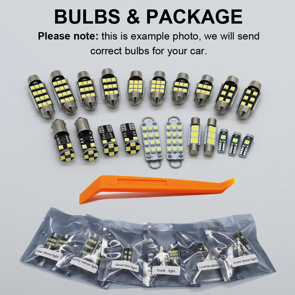 Toyota Hilux LED Interior Light Kit