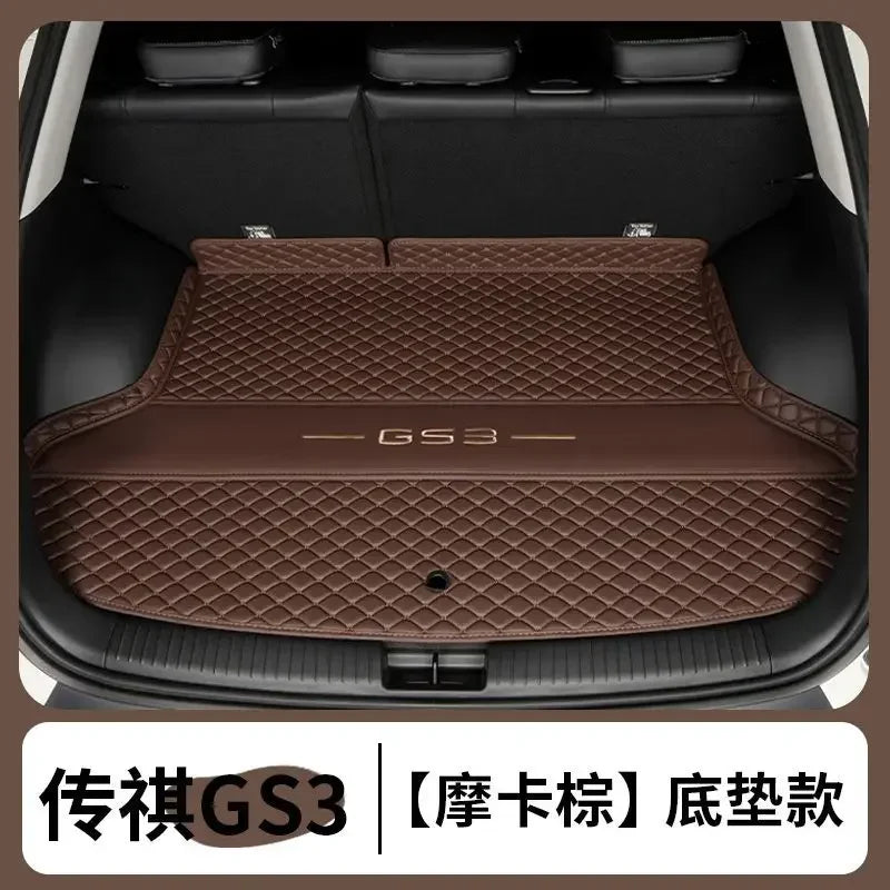 GAC EMZOOM GS3 2023-2024 Leather Boot Mat Trunk Liner Cargo Tray
