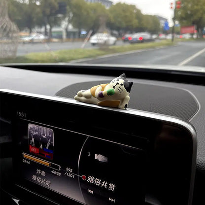 Cute Kitten Car Dashboard Ornament
