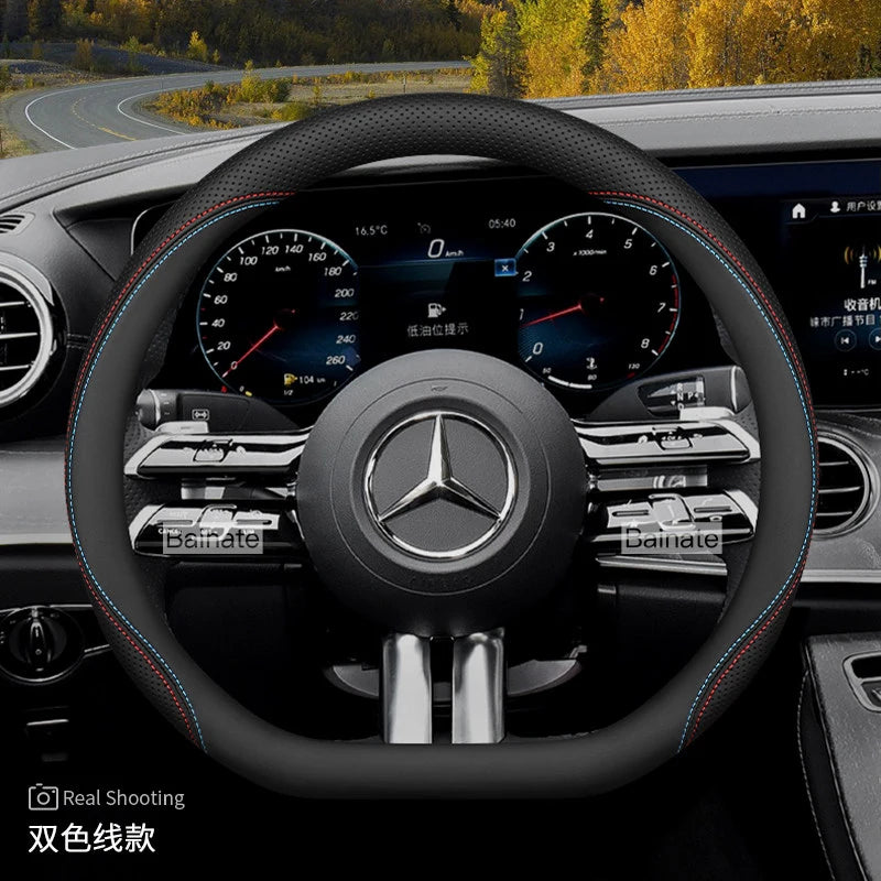 Mercedes-Benz Leather Steering Wheel Cover
