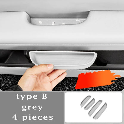 BYD Ti7 Silicone Door Handle Storage Pad - grey