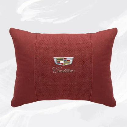 Cadillac Escalade Breathable Neck Pillow & Lumbar Support XT4 XT5 ATS CTS SRX XTS BLS GT4 - headrest 1pc white