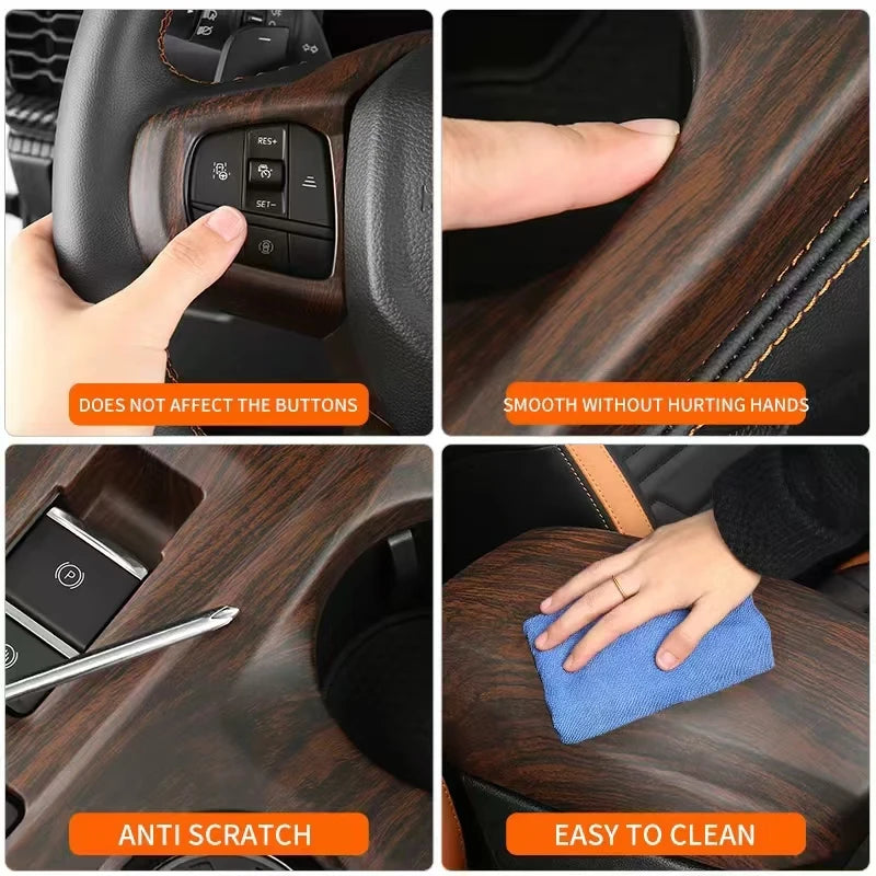 Ford Ranger Wildtrak Wood Grain Trim