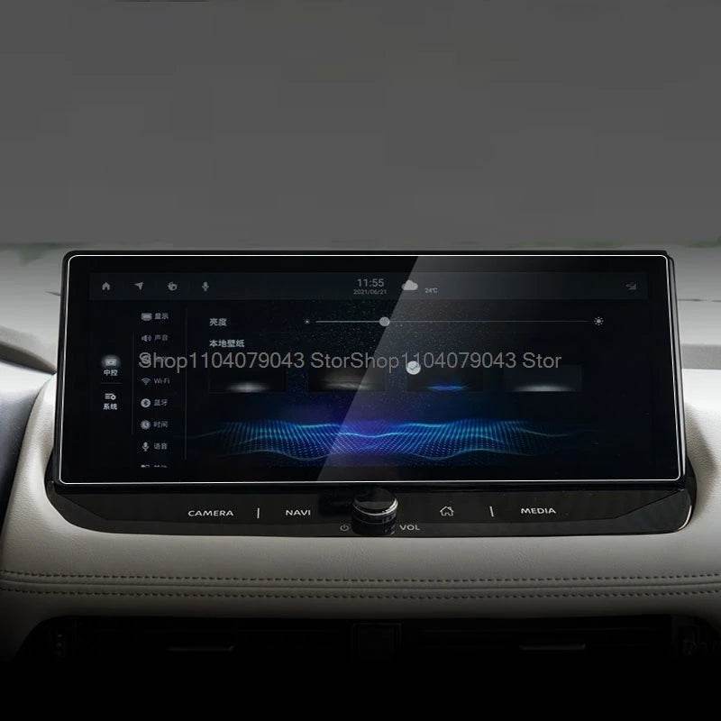 Tempered Glass Screen Protector for Nissan Qashqai J12 & X-Trail T33 e-POWER (2022–2024) – 12.3" GPS Navigation Display