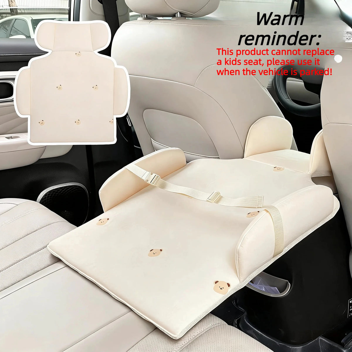 Car Baby Changing Mat – Foldable Backseat Diaper Changing Pad