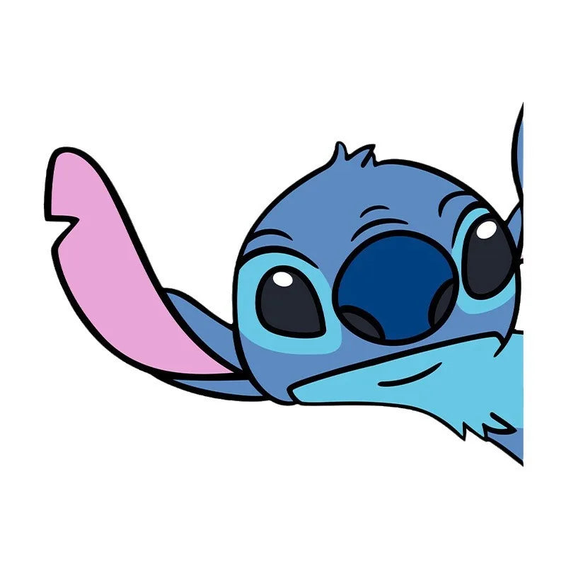 Disney Stitch Car Sticker Scratch-Resistant Bumper Decal