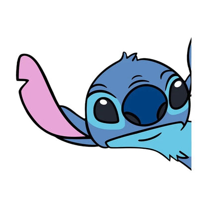 Disney Stitch Car Sticker Scratch-Resistant Bumper Decal