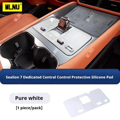 BYD Sealion 7 Centre Console Silicone Button Protector – LHD - Style A-White