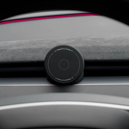 Silicone Magnetic Phone Holder for Tesla Model 3 Highland & Model Y Juniper – MagSafe Compatible