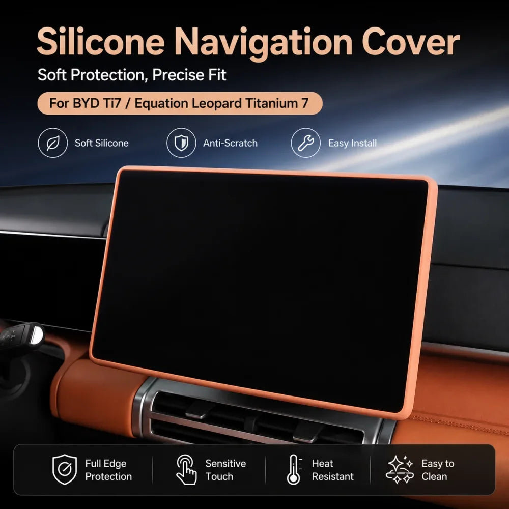 BYD Ti7 Silicone Screen Frame and Mirror Cover