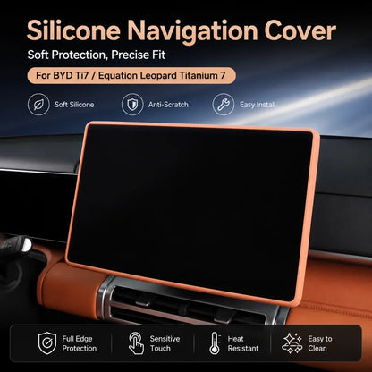 BYD Ti7 Silicone Screen Frame and Mirror Cover