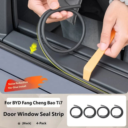 BYD Ti7 Tailgate Sealing Strip - D 4PCS
