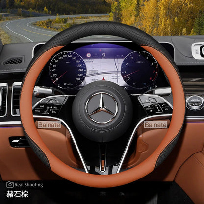 Mercedes-Benz Leather Steering Wheel Cover