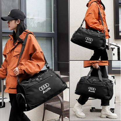 Audi Logo Car Travel Organiser Storage Bag with Tool Compartments