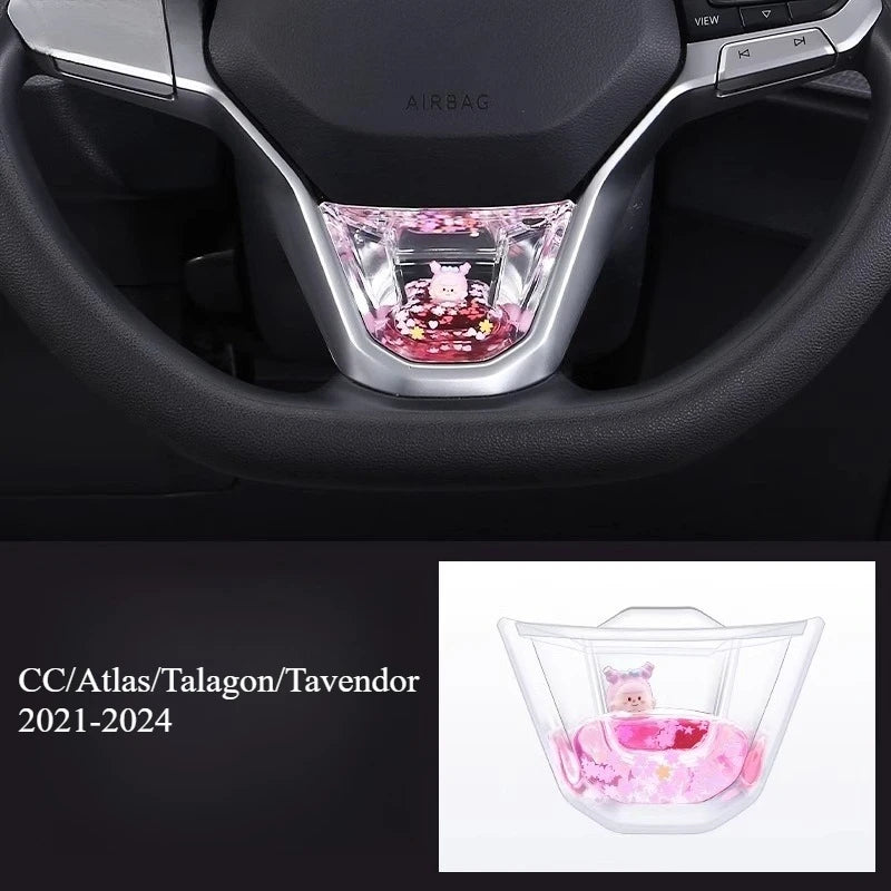 Volkswagen Jetta Magotan Atlas Talagon Tavendor Steering Wheel Dynamic Sequin Trim