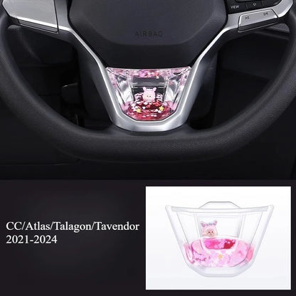 Volkswagen Jetta Magotan Atlas Talagon Tavendor Steering Wheel Dynamic Sequin Trim