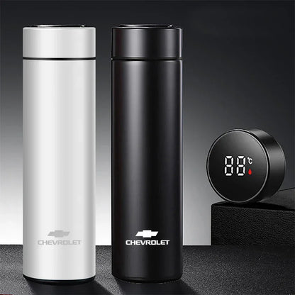 Chevrolet Stainless Steel Smart Thermos 500ML - A-Black