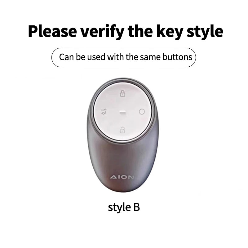 Metal Car Key Case with Belt Buckle Attachment for GAC Models