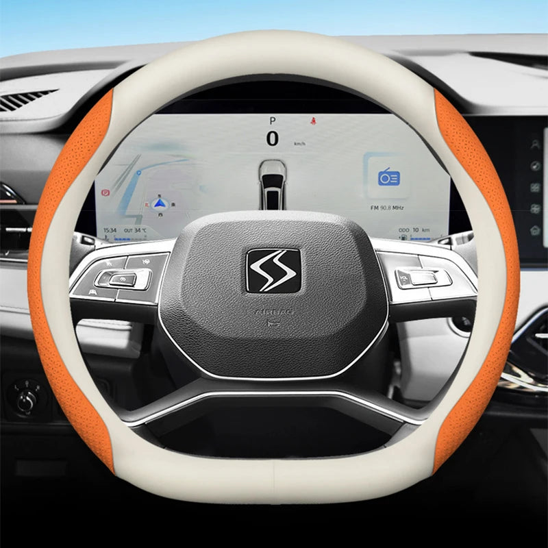 PU Leather Universal Steering Wheel Cover
