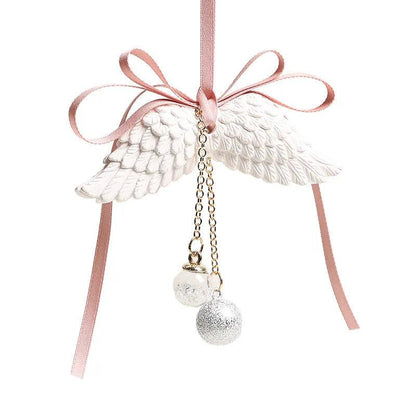 Gypsum Angel Wings Car Pendant Rearview Mirror Decoration Ornament