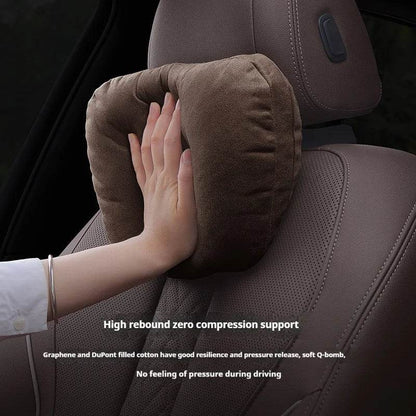 Car Headrest Lumbar Rest Cushion Neck Support Neck Pillow For Mercedes-Benz AMG A C E S V Class Sprinter GLC ML SLK CLS GLA GLK - 