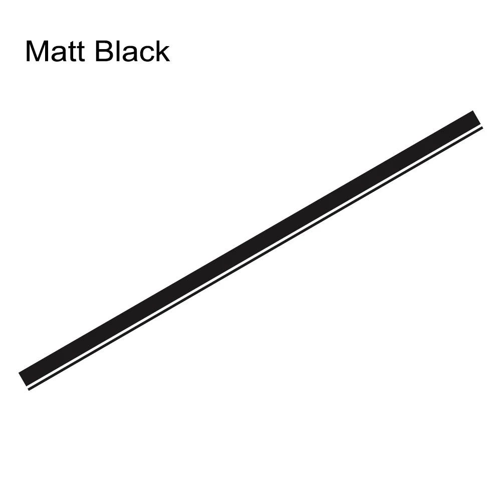 BMW Racing Stripe Decals – Hood, Roof & Trunk Vinyl Kit for 3 Series M3 E90 F30 G20 - Matt Black