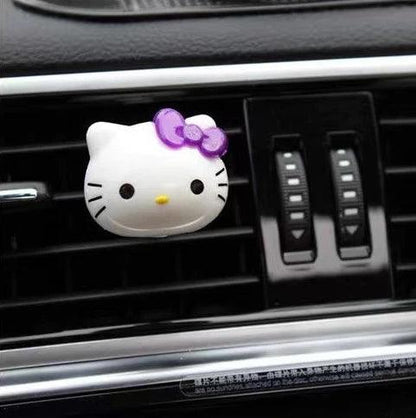 Hello Kitty Car Air Freshener Vent Clip Aromatherapy Ornament