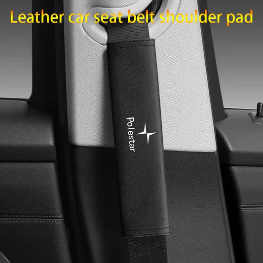 Polestar Leather Seat Belt Shoulder Pad Cover