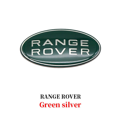 8.6cm ABS Car Front Grille Oval Badge Emblem Land Rover Range Rover